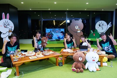 「『TOO YOUNG TO DIE! 若くして死ぬ』公開特番 地獄巡り@LINE LIVE」の様子。