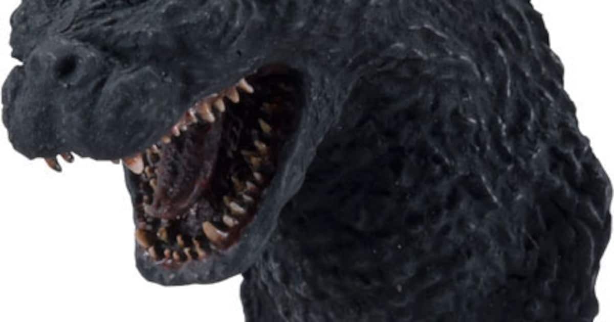B賞「ゴジラヘッドマグネット」（「ゴジラVSキングギドラ」） [画像 