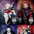 「スーサイド・スクワッド」キャラクタービジュアル解禁、ジョーカーなど4悪党見参