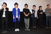 「KING OF PRISM by PrettyRhythm」舞台挨拶の様子。