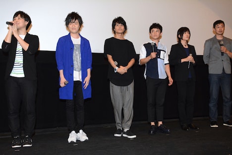 「KING OF PRISM by PrettyRhythm」舞台挨拶の様子。