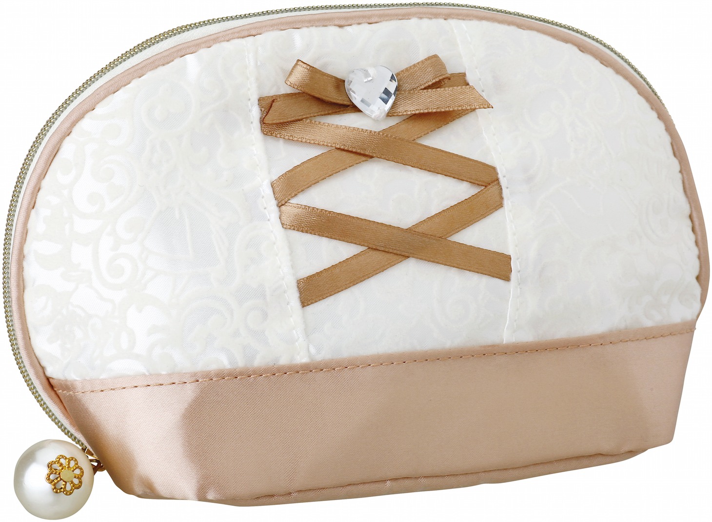 「Alice White」シリーズ ポーチ（2700円）