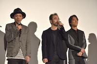 「TOO YOUNG TO DIE! 若くして死ぬ」初日舞台挨拶の様子。