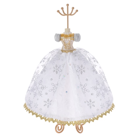 「Alice White」シリーズ アクセサリースタンド ドレス 白の女王（4860円）