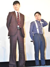 松田翔太（左）と浜野謙太（右）。