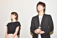 左から加藤葵、山崎大輝。