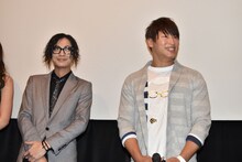 左から斉藤秀翼、飯伏幸太。