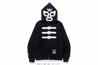 MASKED RIDER × BAPE SHOCKER COMBATMAN FULL ZIP HOODIE