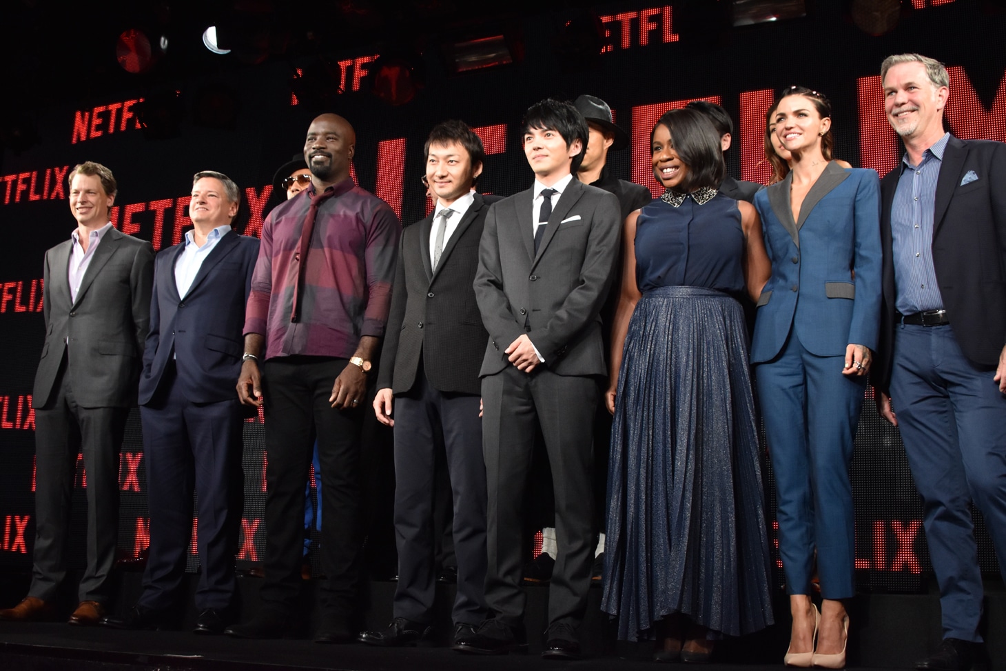 Netflixプレゼンテーションイベントの様子。