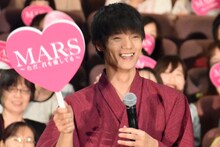 「MARS（マース）～ただ、君を愛してる～」大ヒット舞台挨拶に出席した窪田正孝。