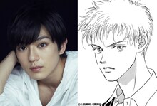 左から真剣佑、とーじ（東寺ヶ森一矢）。