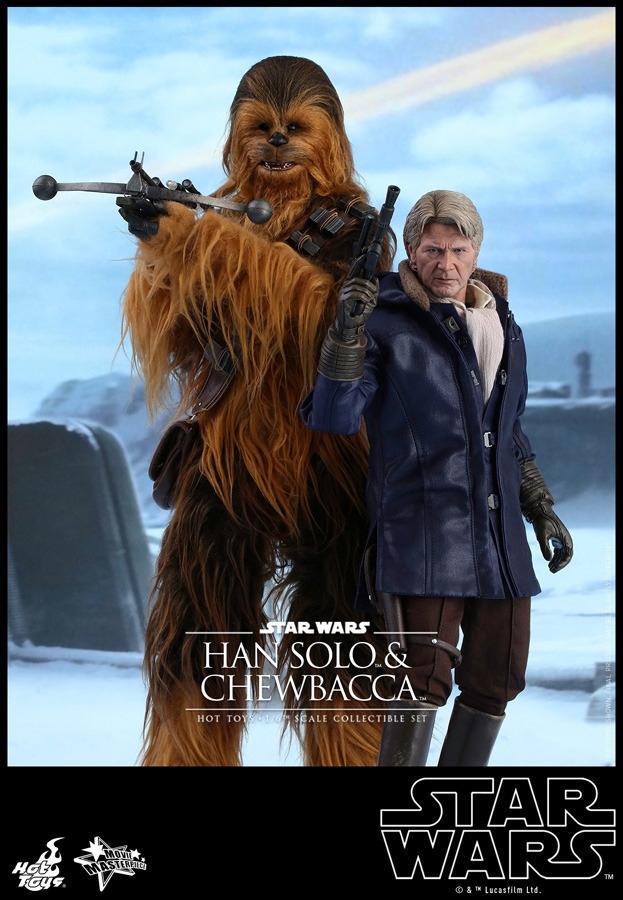 【ムービー・マスターピース】「スター・ウォーズ／フォースの覚醒」1/6スケールフィギュア ハン・ソロ＆チューバッカ