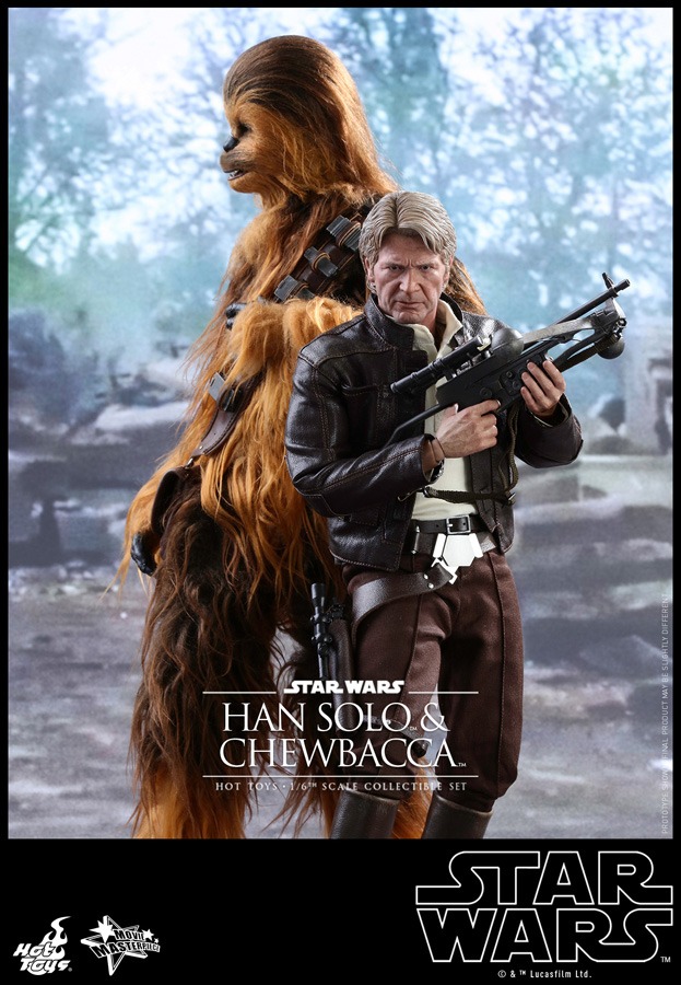 【ムービー・マスターピース】「スター・ウォーズ／フォースの覚醒」1/6スケールフィギュア ハン・ソロ＆チューバッカ