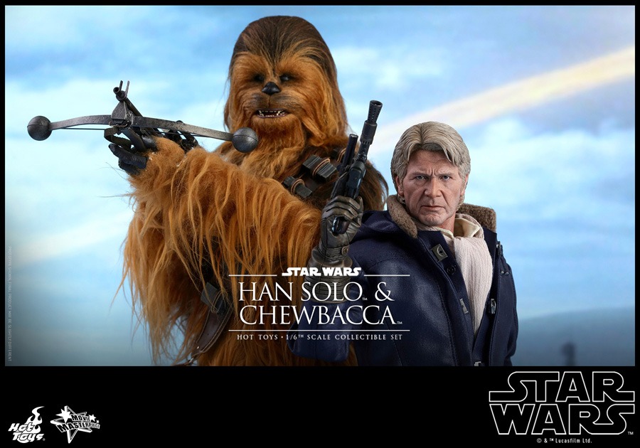 【ムービー・マスターピース】「スター・ウォーズ／フォースの覚醒」1/6スケールフィギュア ハン・ソロ＆チューバッカ