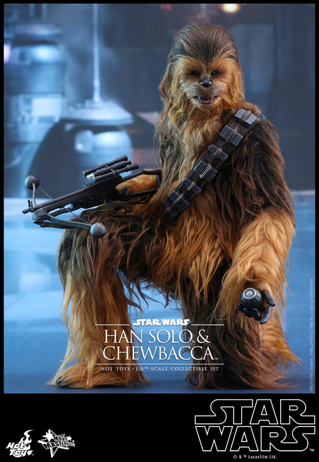 【ムービー・マスターピース】「スター・ウォーズ／フォースの覚醒」1/6スケールフィギュア ハン・ソロ＆チューバッカ