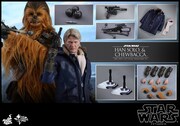 【ムービー・マスターピース】「スター・ウォーズ／フォースの覚醒」1/6スケールフィギュア ハン・ソロ＆チューバッカ