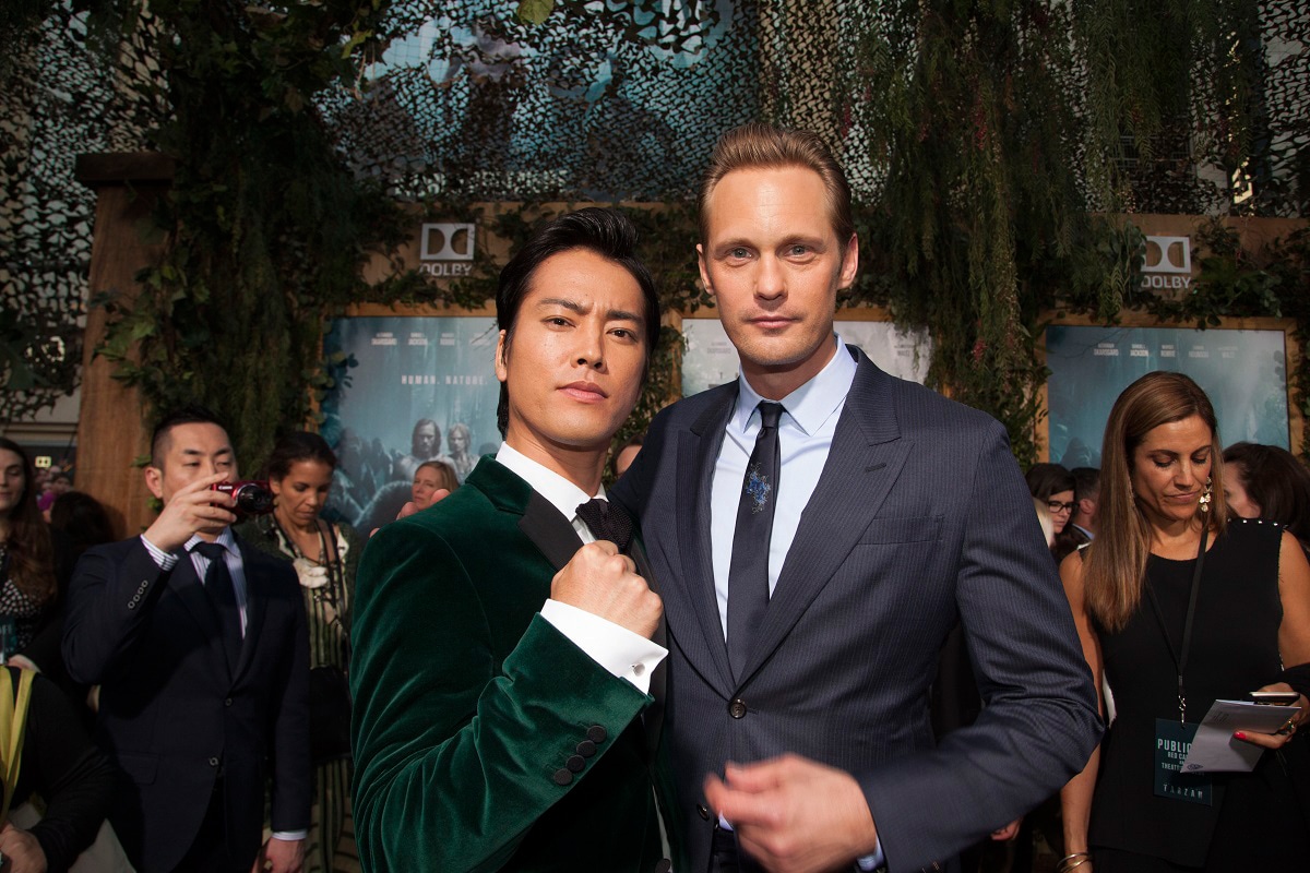 桐谷健太、「ターザン」LAプレミアでサミュエル・L・ジャクソンに筋肉褒められる