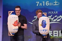 左からアンガス・マクレーン、アンドリュー・スタントン。