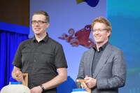 左からアンガス・マクレーン、アンドリュー・スタントン。