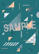 劇場窓口特典の「劇場限定クリアファイル」(裏)。