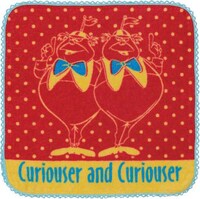 「一番くじ ふしぎの国のアリス～Go to Wonderland～」F賞 タオルハンカチ (c)Disney