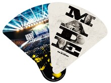 「BIGBANG MADE」入場者プレゼントの組み立て式うちわ「MADE ふぁん」。