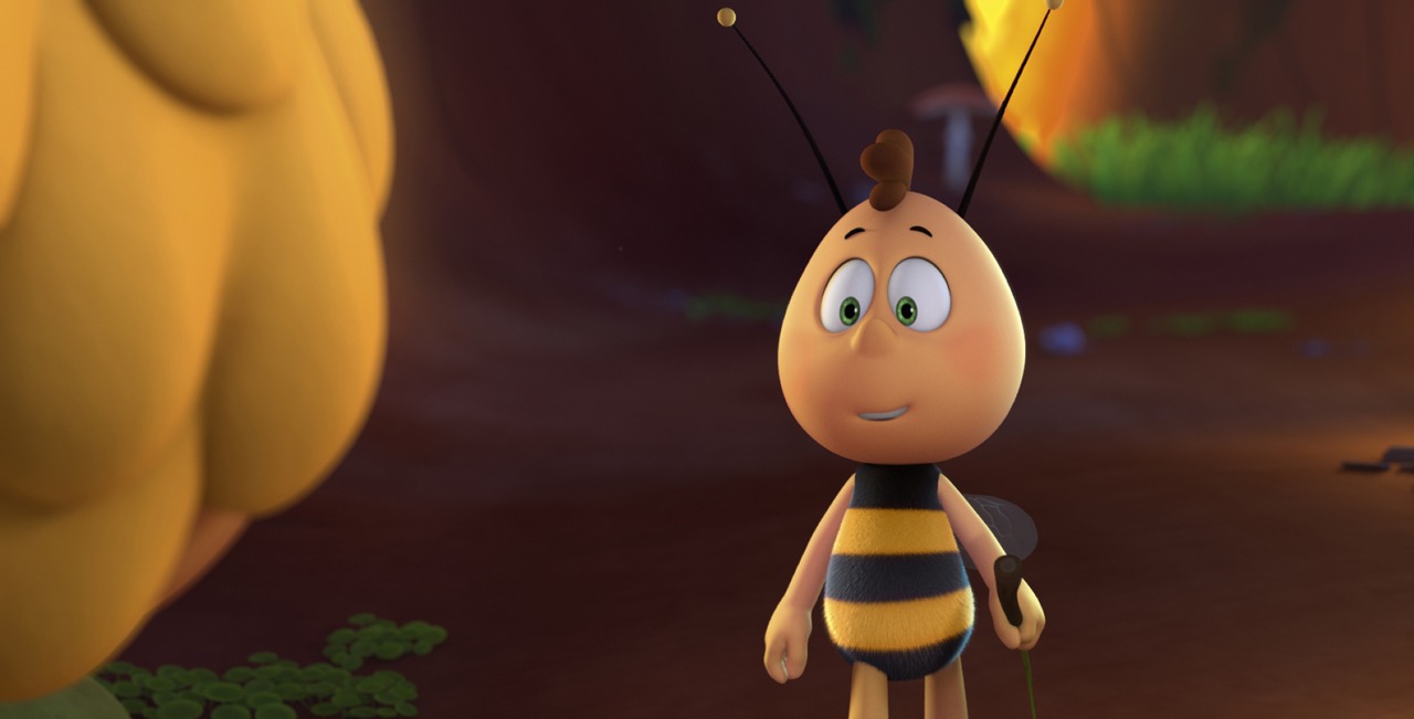 「みつばちマーヤの大冒険」より、ウィリー。(c)Studio 100 Media, Buzz Studios, Screen Australia, Screen NSW www.maya.tv and www.studio100.eu, TM Studio 100