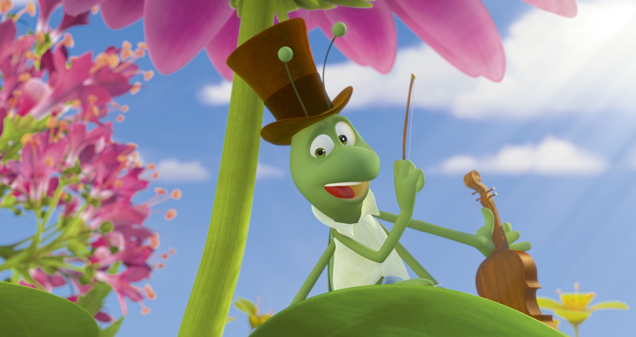 「みつばちマーヤの大冒険」より、フィリップ。(c)Studio 100 Media, Buzz Studios, Screen Australia, Screen NSW www.maya.tv and www.studio100.eu, TM Studio 100