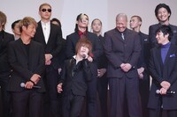 「HiGH&LOW THE MOVIE」完成披露イベントの様子。