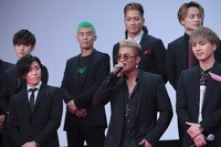 「HiGH&LOW THE MOVIE」完成披露イベントの様子。