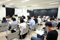 日本映画大学 物語ワークショップの様子。