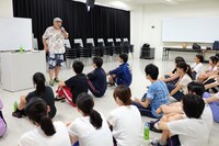 日本映画大学 身体表現ワークショップの様子。