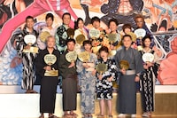 「ONE PIECE FILM GOLD」完成披露イベントの様子。