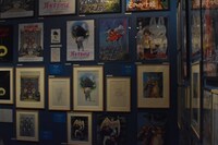 「ジブリの大博覧会 ～ナウシカから最新作『レッドタートル』まで～」の様子。