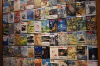 「ジブリの大博覧会 ～ナウシカから最新作『レッドタートル』まで～」の様子。