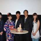 駿河太郎、「夢二」完成披露で自身をかたどったケーキに「目が垂れてて俺っぽい」