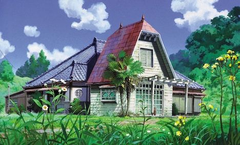 「となりのトトロ」草壁家 イメージボード (c) 1988 Studio Ghibli