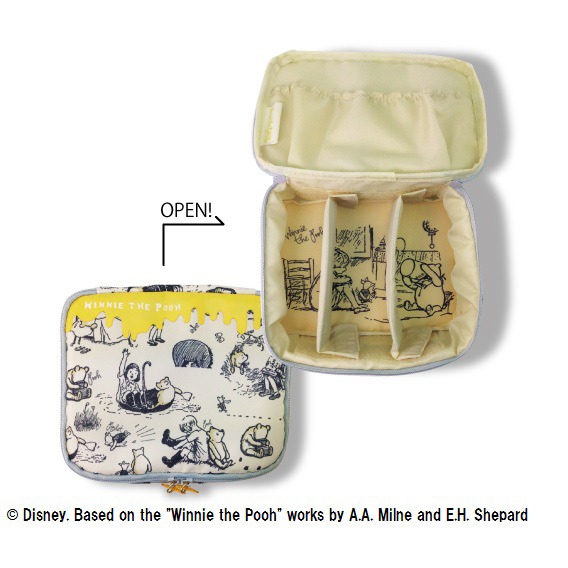「くまのプーさん」ミニ収納ポーチ（2160円）