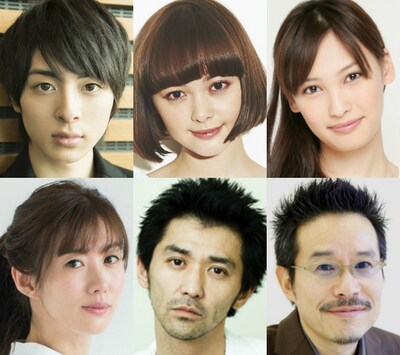 上段左から高杉真宙、玉城ティナ、大政絢。下段左からともさかりえ、村上淳、田口トモロヲ。