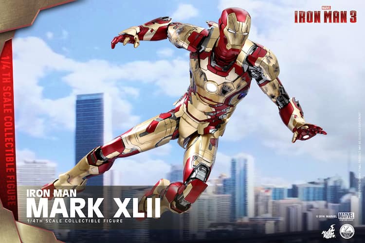 アイアンマン・マーク42がフィギュア化、トニー・スタークの顔のぞく 