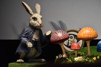 会場のセット。