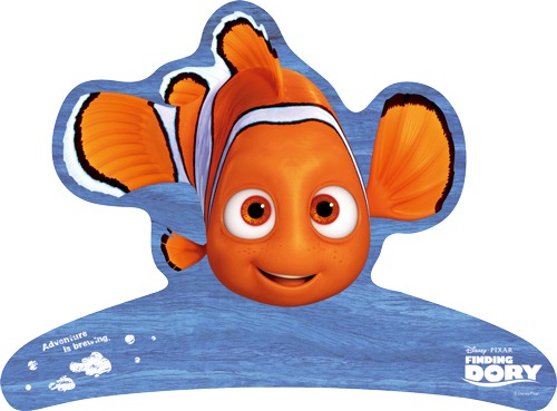 木製ハンガー Cos-Me「ファインディング・ドリー」ニモ (c)Disney/Pixar