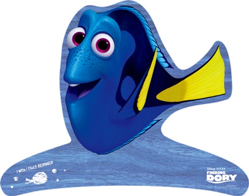 木製ハンガー Cos-Me「ファインディング・ドリー」ドリー (c)Disney/Pixar