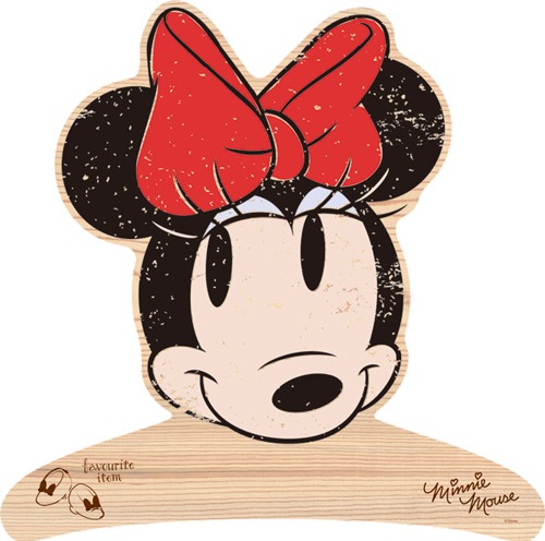 木製ハンガー Cos-Me ミニーマウス (c)Disney