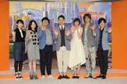 「ペット」吹替版完成報告会見の様子。
