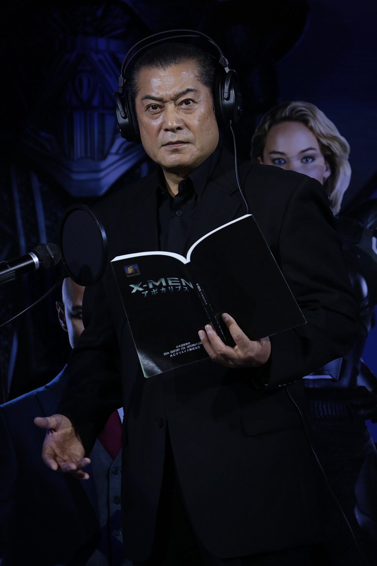 松平健が「X-MEN：アポカリプス」アフレコに神輿で登場「駕籠のほうが安心」