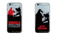 「ゴジラ対エヴァンゲリオン」iPhone6 / 6S用ソフトクリアケース 全2種（各2980円）