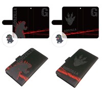 「シン・ゴジラ」クリーナー付き手帳型スマートフォンケース 全2種（各4320円）