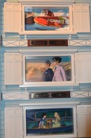 三鷹の森ジブリ美術館の展示の様子。