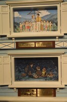 三鷹の森ジブリ美術館の展示の様子。